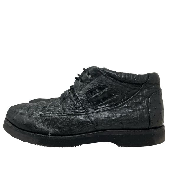 Exotic Footwear Chukka Boots Mens 10 Black Wild West Genuine Exotic Skin USA main image 10
